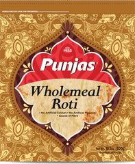 Punjas Wholemeal Roti 300g