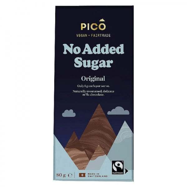 Pico No Added Sugar Chocolate Original 80g