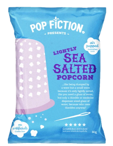 Pop Fiction sea salt 80g