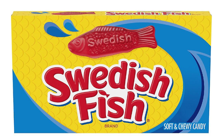 Swedish Fish Chewy Candy 88g