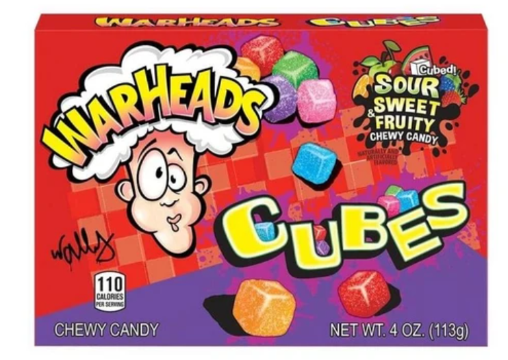 Warheads cubes 113g - Beyond Best Before