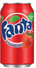 US Fanta Strawberry 355ml