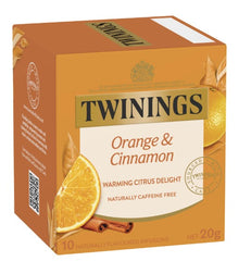 Twinings Infused Orange & Cinnamon Tea Bags | 10 pack