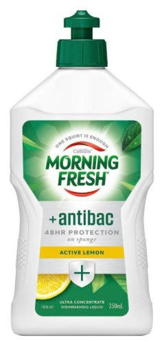 Morning Fresh Dishwashing Antibac Lemon 350ml