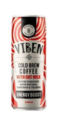 Viben Functional Cold brew Dairy Free Energy Boost 250mL 4pk