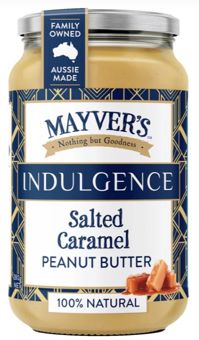 Mayvers Indulgence Salted Caramel Peanut Butter 280g