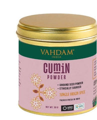 Vahdam Cumin Powder Caddy 30g