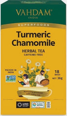 Vahdam Tumeric Chamomile 18Tea Bags 36g
