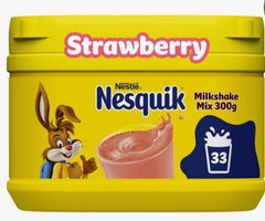 Nesquik Strawberry Flavoured Milkshake Mix 300g