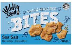 Wildly Good Cauli Cracker Bites Sea Salt 90g