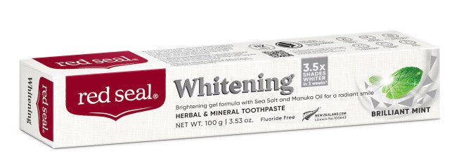 Red Seal Toothpaste Whitening Herbal & Mineral [2x100g] BUNDLE BUY