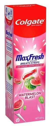 Colgate Toothpaste Max Fresh Watermelon Blast 100g