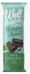 Well Naturally Choc Bar Mint Crisp 45g