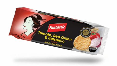 [Bundle Buy] Fantastic Tomato, Red onion, Balsamic Rice Crackers 3x100g
