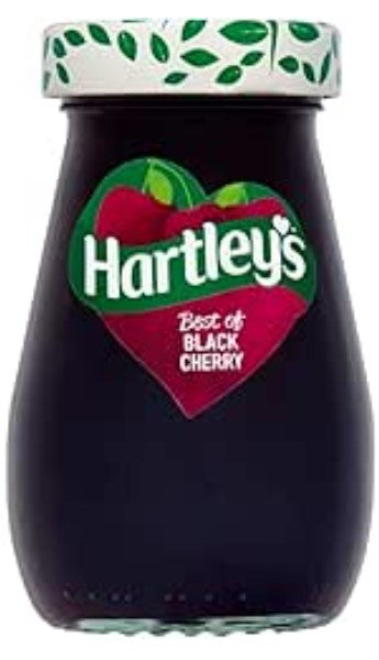 Hartleys Best Black Cherry Jam 340g