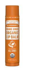 Dr. Bronner's Lip Balm Orange Ginger 4g