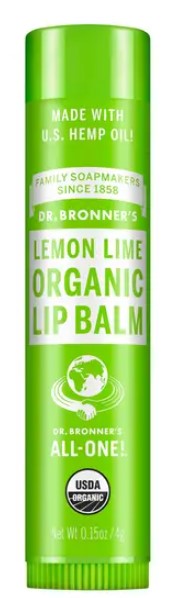 Dr. Bronner's Lip Balm Lemon Lime 4g