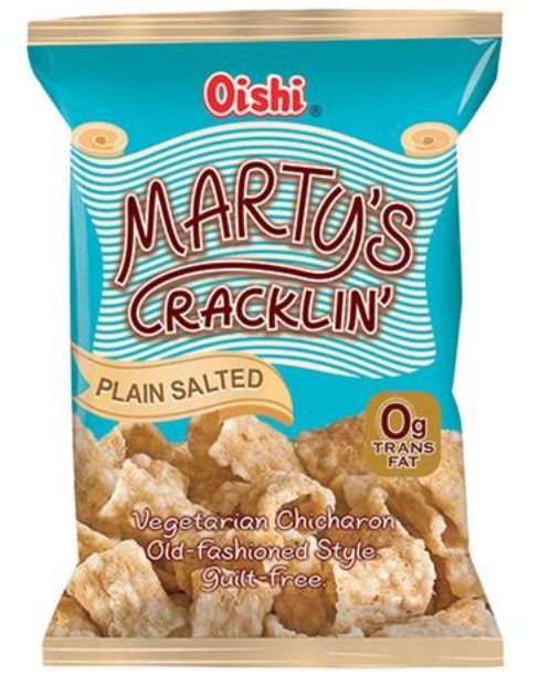 Oishi Martys Cracklin Plain Salted 90g
