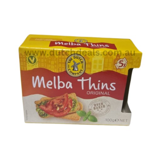The Dutch Company Melba Thins Original 100g