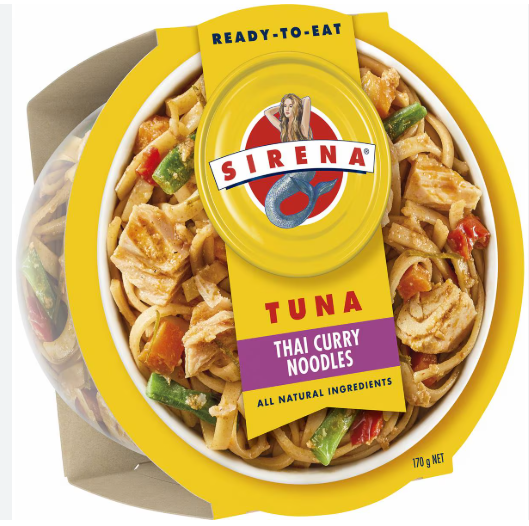 Sirena Tuna Thai Curry Noodles 170g