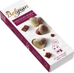 The Belgian Salted Chocolate Brownie Heart 65g