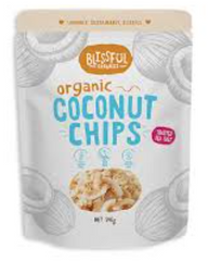 Blissful Organics Chips Toasted Sea Salt 140g