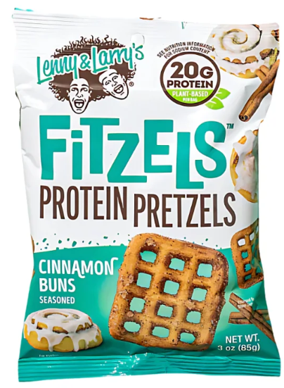 Lenny & Larry's Fitzels Protein Pretzels Cinnamon Buns 85g
