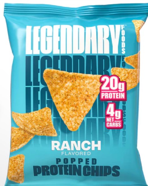 Legendary Foods Ranch Popped Protein Chips 34g