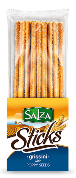 Salza Sticks with Poppy Seed 220g
