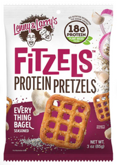 Lenny & Larry's Fitzels Protein Pretzels Everything Bagel 85g