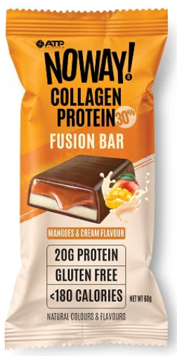 Noway Mangoes Cream Collagen Protein Fusion Bar 60g