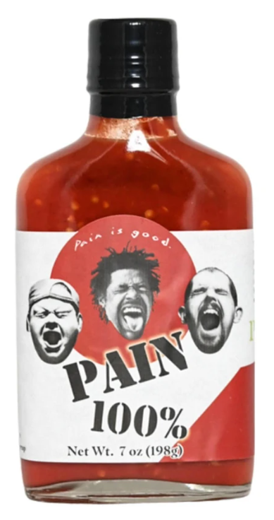 Taste the Pain 100% Hot Sauce 198g