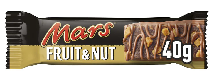 Mars Fruit & Nut Chocolate Bar 40g