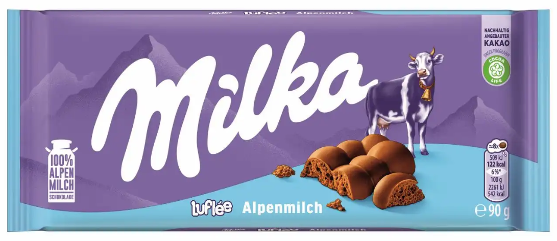 Milka Alpenmilch Choc 90g