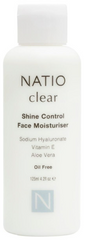 Natio Clear Shine Control Face Moisturiser 125ml