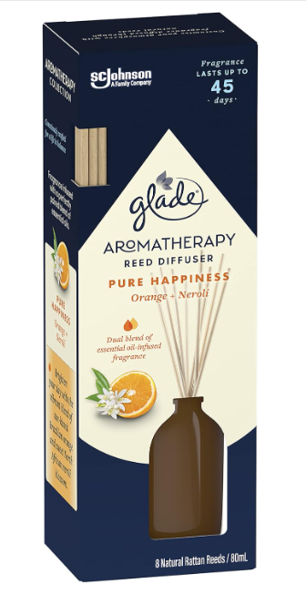 Glade Aromatherapy Reed Diffuser Orange & Neroli 80ml
