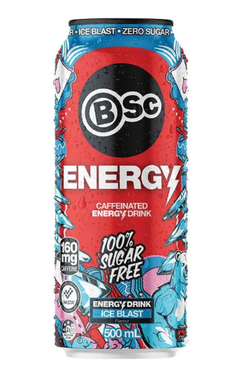 BSC Energy Sugar Free Ice Blast 500ml
