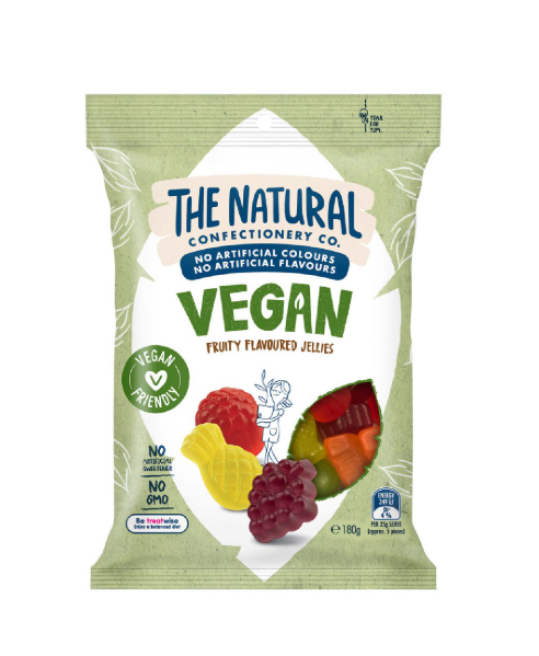 Natural Confectionery Co. Vegan Fruit Mix Jelly 180g