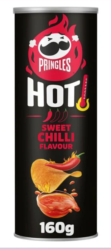 Pringles Hot Sweet Chilli Flavour 160g