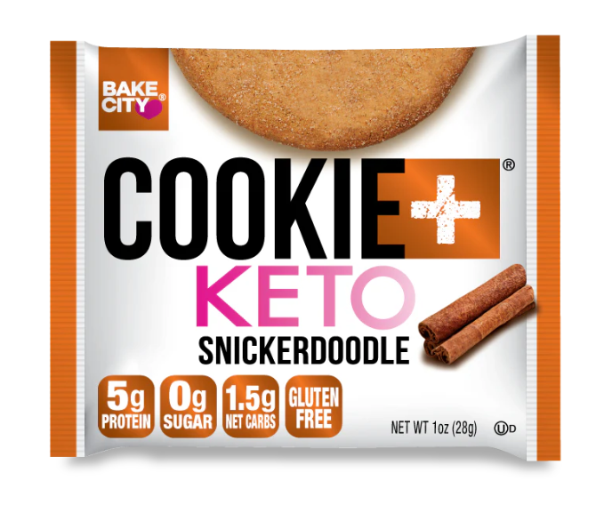 [BUNDLE BUY] Bake City Keto Cookies Snickerdoodle 2x28g