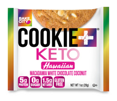 [BUNDLE BUY] Bake City Keto Cookies Hawaiian 2x28g