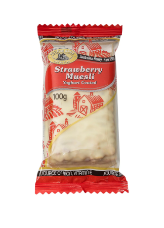 Future Bake Muesli Slice Strawberry Yoghurt 100g