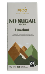 Pico No Added Sugar Vegan Chocolate Hazelnut 80g