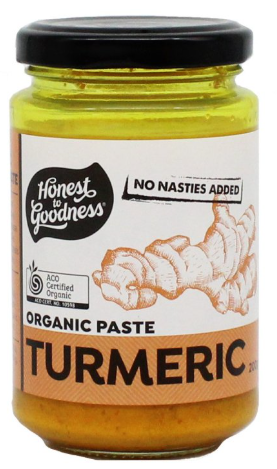 Honest To Goodness Organic Turmeric Paste 240g
