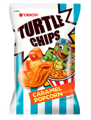 [BUNDLE BUY] Orion Turtle Chips Caramel Popcorn 2X80g