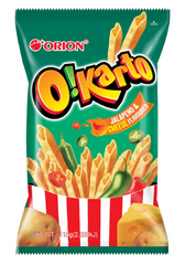 [BUNDLE BUY] Orion Okarto Chips Jalapeno&Cheese Flavour 2X115g