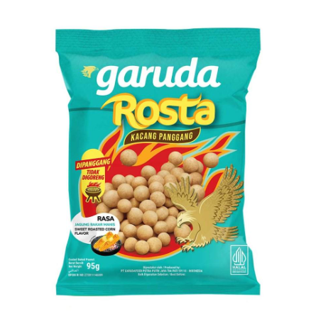 [BUNDLE BUY] Garuda Baked Coated Peanuts Corn Flavour 2X95g