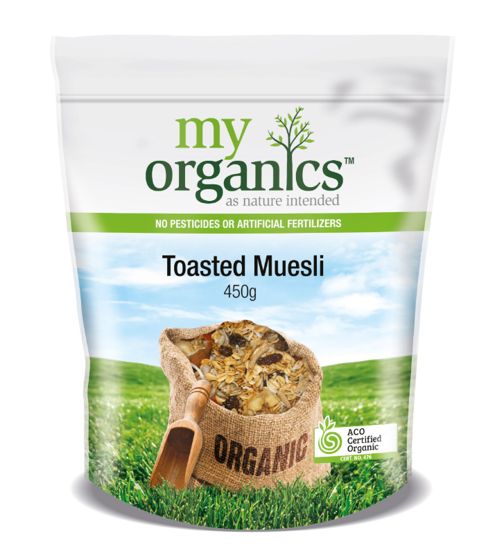My Organics Muesli Toasted 450g