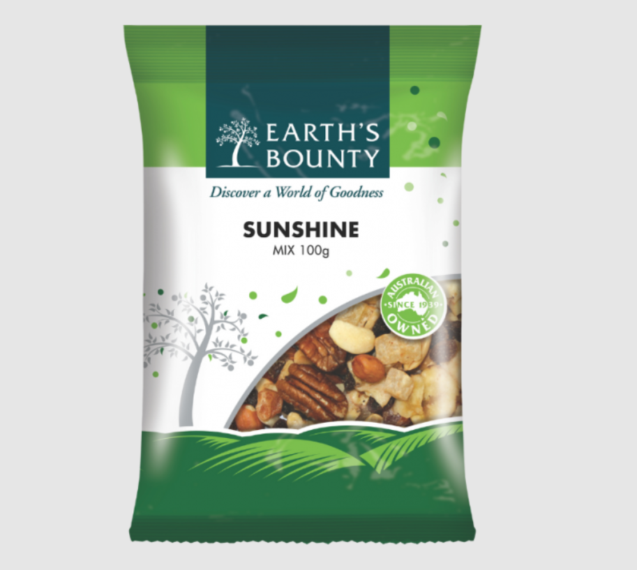 Earth’s Bounty Sunshine Mix 100g