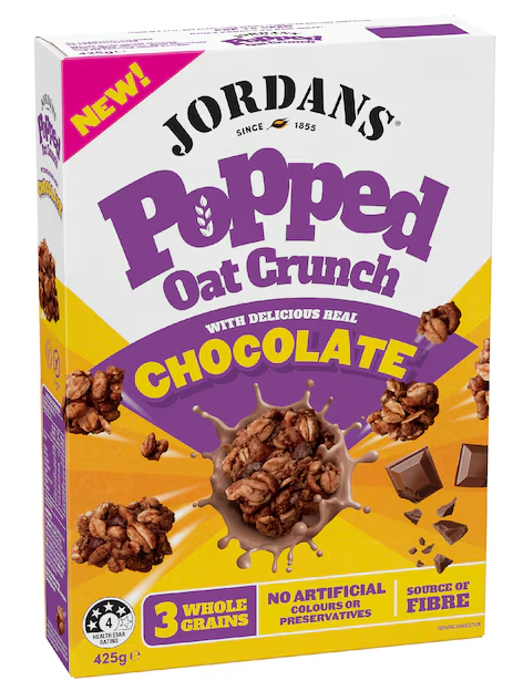 Jordans Popped Oat Crunch Chocolate 425g